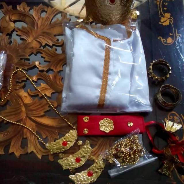 Baju adat pengantin lampung anak tk pria