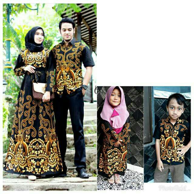 Shopashop Solo - Couple Keluarga Kebaya Modern Batik Modern Batik Anak Tanah Abang