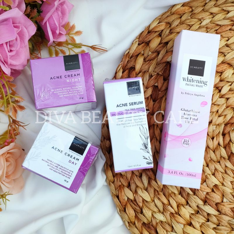 SCARLETT PAKET ACNE ( ISI 4 )