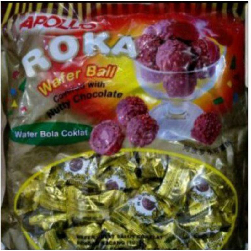 

ROKA COKLAT WAFER APOLO BALL (420gram)