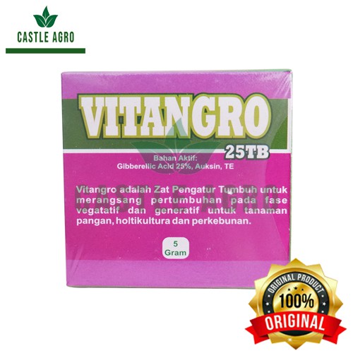 Vitangro 5 gr (Giberelin acid 20% + auksin 5%)