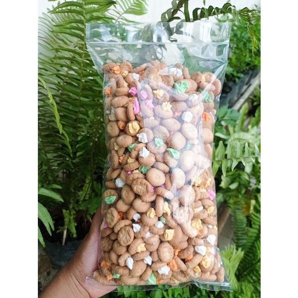 BISKUIT GEM BUNGA ROSE INAFOOD KEMASAN 400 GRAM/SNACK KILOAN/SNACK LOSS/SNACK TERLARIS