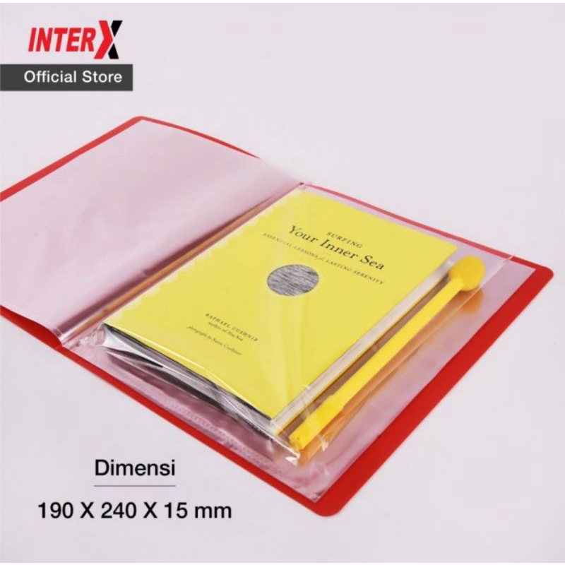 

ECER Map plastik clear holder A5 document keeper
