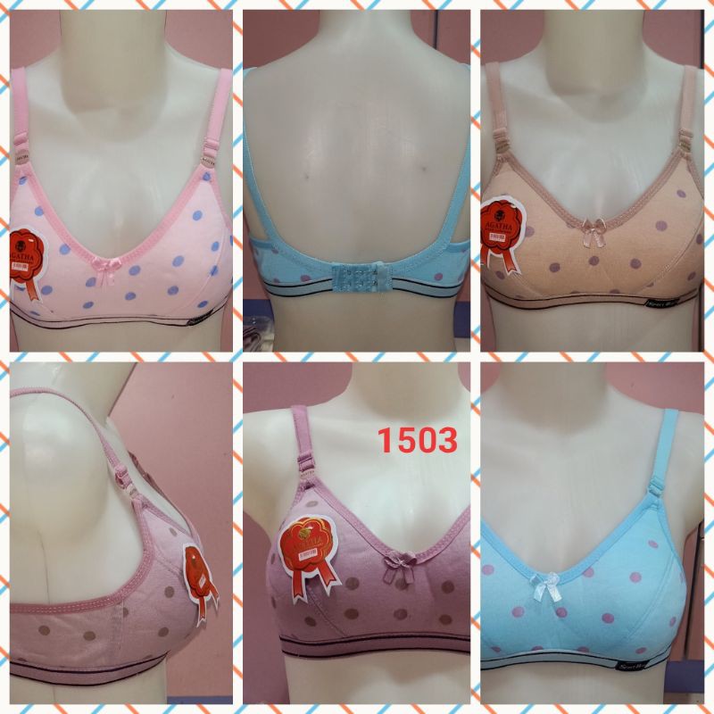 6 PCS/ BH REMAJA / BH SPORT /BRA BH TANPA KAWAT #7.7Shopee