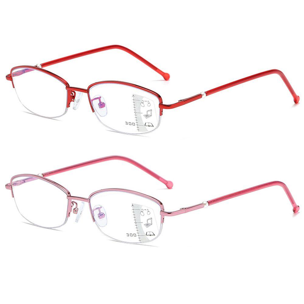 Nanas Kacamata Baca Unisex Multifocal Vision Care Hyperopia Diopter Eyewear