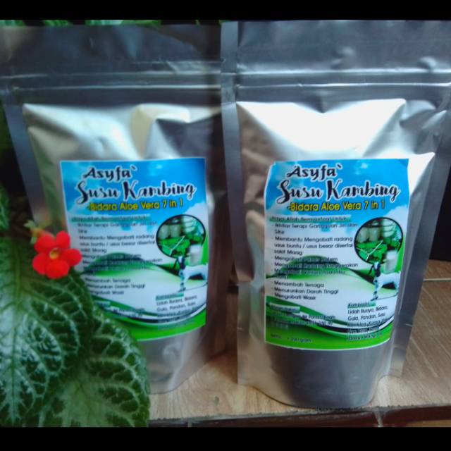 

Susu kambing Bidara plus Aloe Vera 200gr