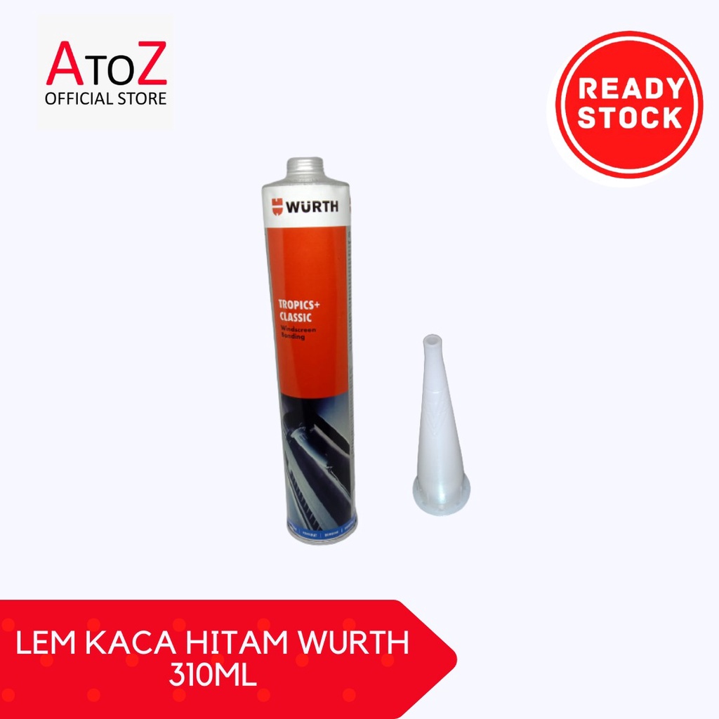 LEM KACA HITAM WURTH 310ML