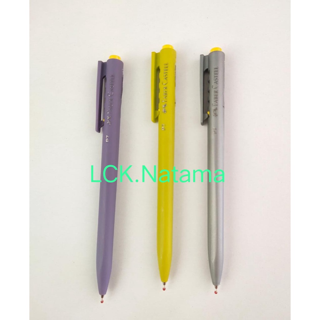 

FABER CASTELL Pen P7 Pastel 0.7mm - tinta hitam pulpen pena