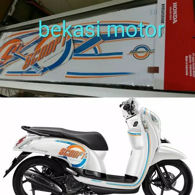 Paling Baru Stiker Scoopy 2016 Original