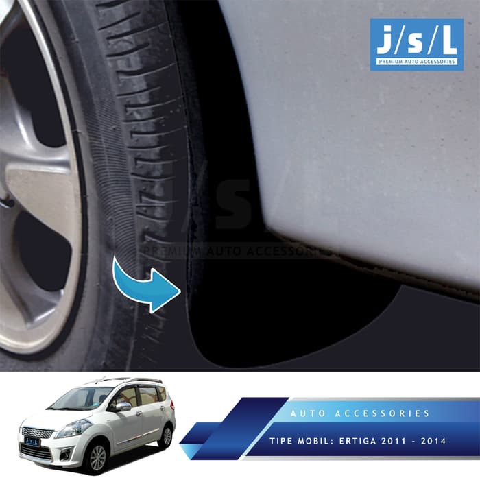 AKSESORIS MOBIL Suzuki Ertiga Karpet Lumpur JSL/Mud Guard/Aksesoris Eksterior Mobil