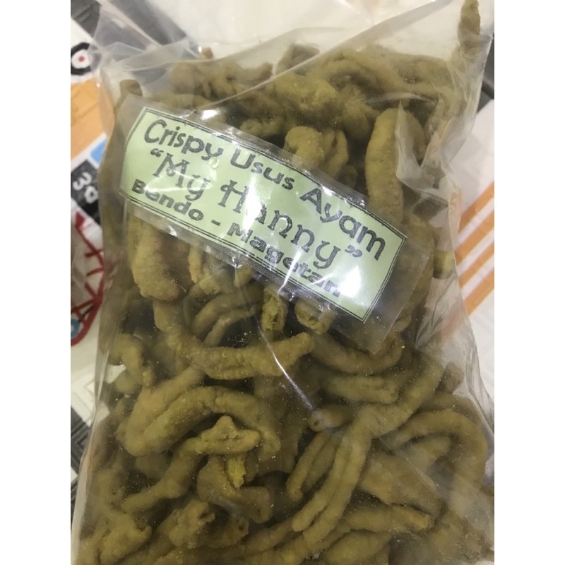 

pesanan keripik usus ayam an.nooralita