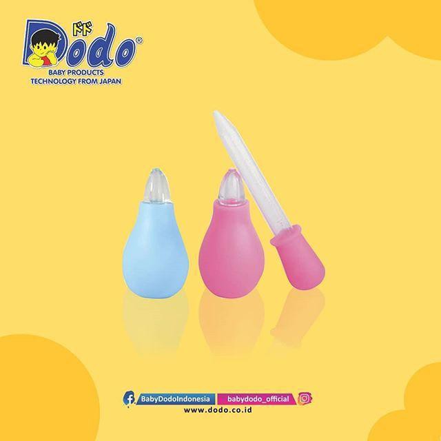 Dodo Nasal Aspirator 2in1 - Pembersih Hidung / Ingus Bayi + Pipet (Tersedia varian warna)