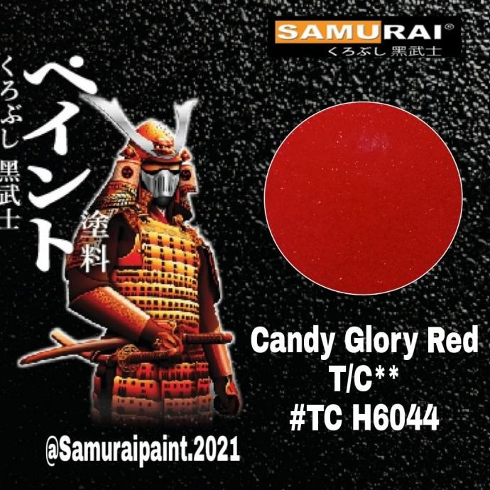Samurai paint CANDY GLORY RED TCH6044 cat samurai merah glory U/C Termurah