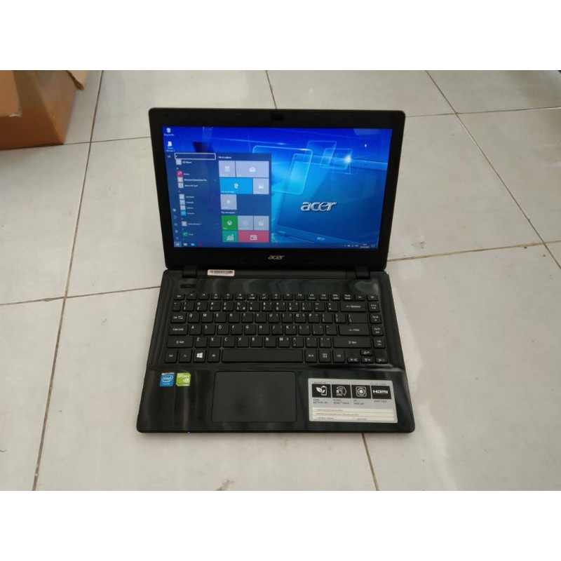 D105 Laptop Aspire E5-411G Ram 2gb HDD 500gb