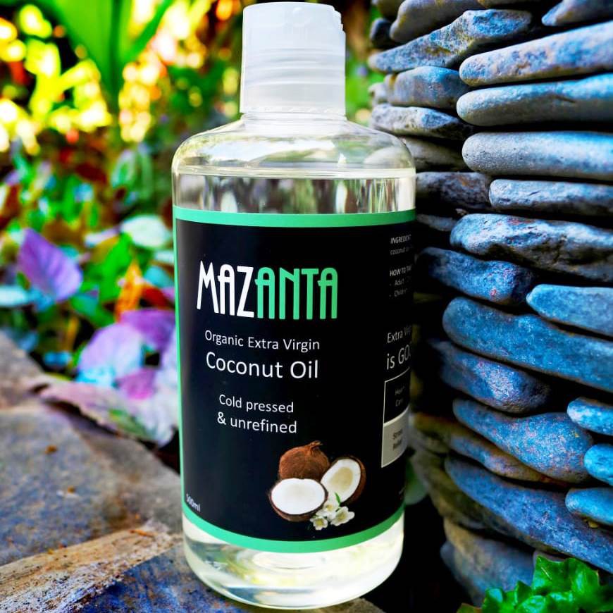 

MAZANTA VCO 500 ML - HERBAL MINYAK KELAPA MURNI BALI - VIRGIN COCONUT OIL - ASLI ORGANIC