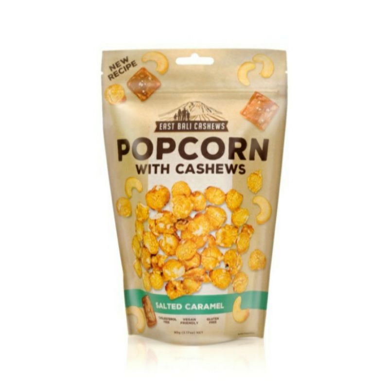 

Popcorn east Bali cashew salted Caramel