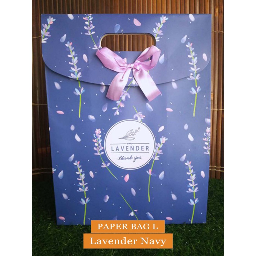 

Paper Bag Motif / Tas Kertas Kado / Tas Ulang tahun - L Shabby