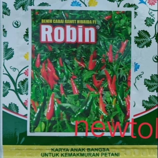 TT99 Benih bibit cabe rawit hijau hibrida ROBIN F1 60 butir