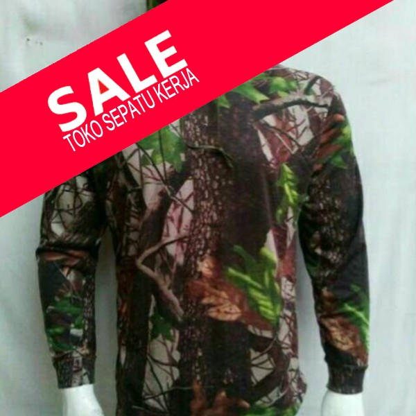 Kaos Hodie Camo Perbakin Kaos Camo Lengan Panjang Loreng