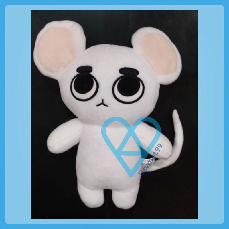 EXO D.O. Kyungsoo Doll White Ddu 20 cm Boneka Plush Plushie Putih