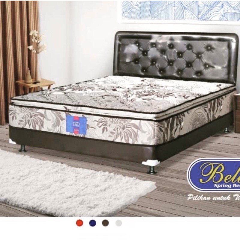 Promo Springbed Set Maxy Bella Plushtop Bonus bantal