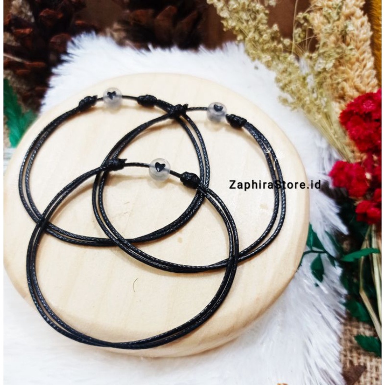 Zaphirastore | CINCIN &amp; GELANG BENTUK LOVE GLOW IN THE DARK