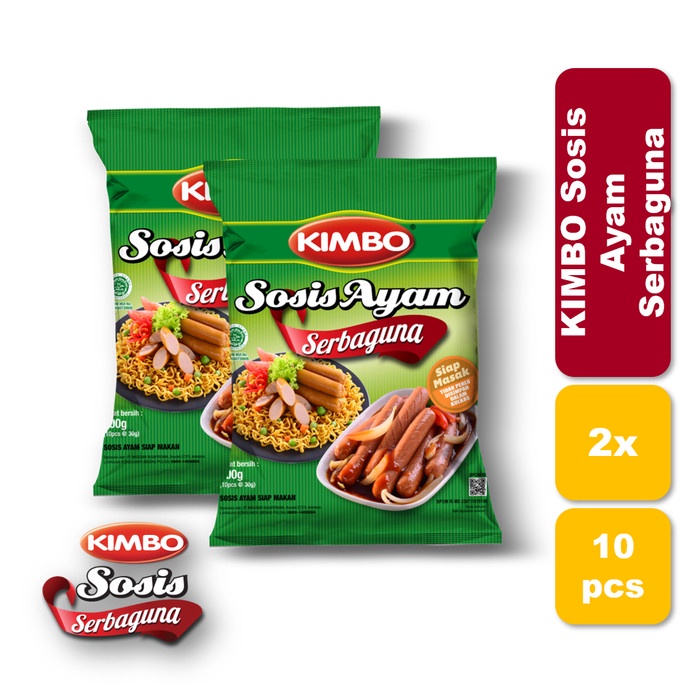 

INSTANT-CAMILAN- KIMBO SOSIS AYAM SERBAGUNA10 TWIN PACK -CAMILAN-INSTANT.