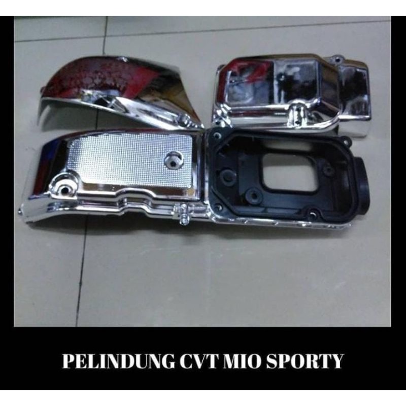 Pelindung CVT Mio Sporty Crom Chrome/Cover Cvt cvt Mio Sporty Mio Smile Krom
