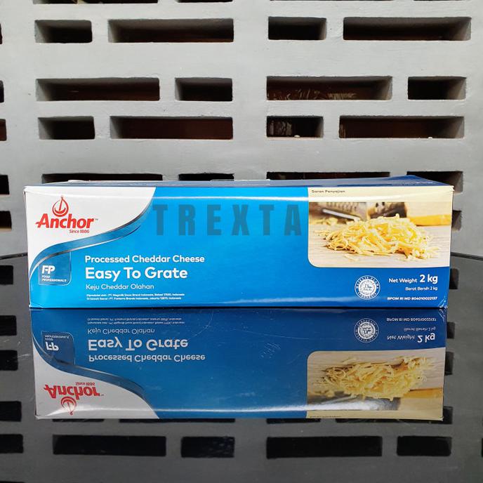 

KEJU CHEDDAR CHEESE EASY TO GRATE ANCHOR 2 KG