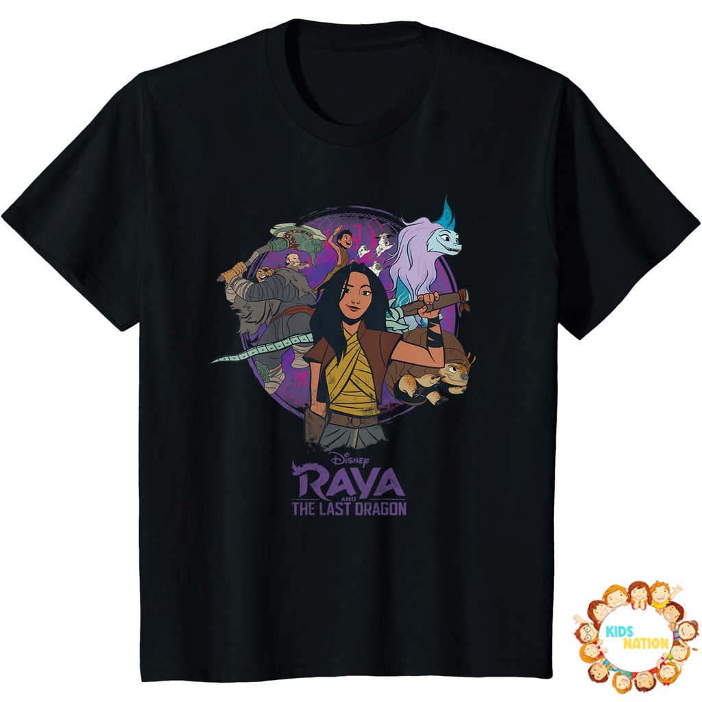 Baju anak Disney Raya and the Last Dragon Raya and Crew T-Shirt
