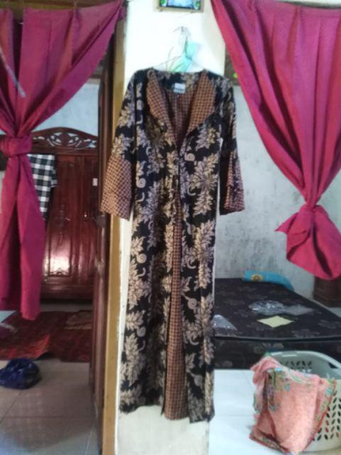 Maura Couple - Sania Ruffle Batik Couple Ori Ndoro Jowi Garansi Termurah Shopee - Batik Modern Solo