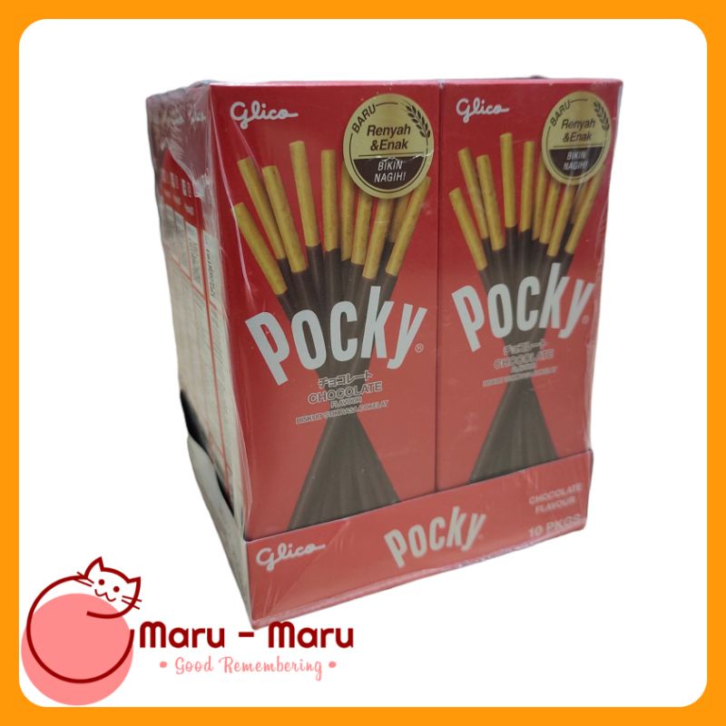 

Pocky Biskuit Stik Rasa Cokelat isi 10pack