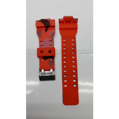 Strap Tali Jam tangan Rubber Tali G shock GA100 Tali G shock loreng army Tali Digitec loreng