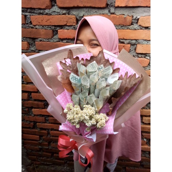 Buket Uang 2 ribu 15 Lembar