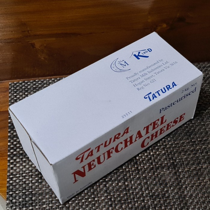 

Krim- Cream Cheese Tatura Neufhatel 2Kg , Gosend/Grab -Krim.