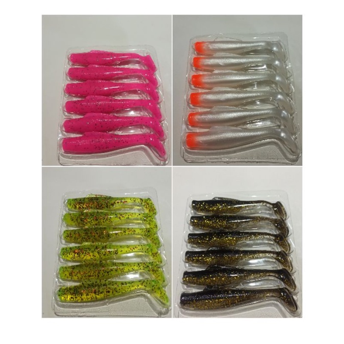 Umpan  soft lure rep Zman 8 cm