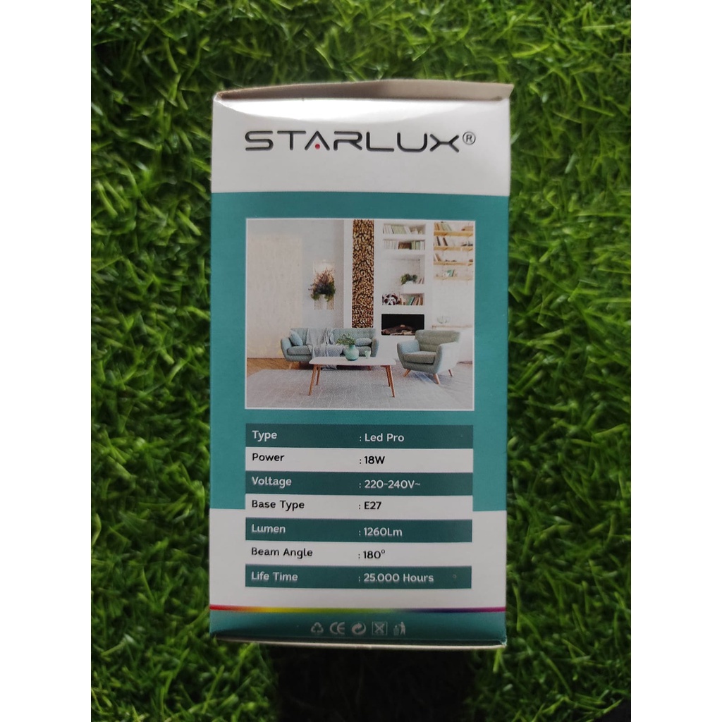 Lampu LED Starlux Pro 18 Watt Bergaransi