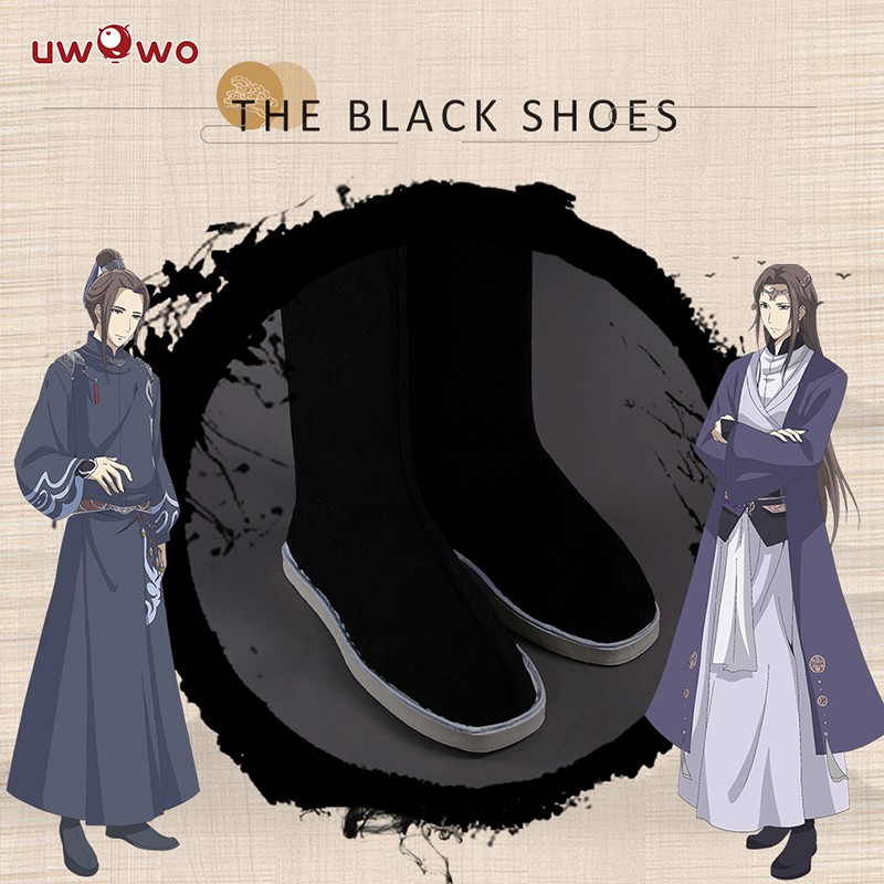 Gratis ongkir Grandmaster of Demonic Cultivation Cosplay Shoes Wei Wuxian Mo Dao Zu Shi Cosplay