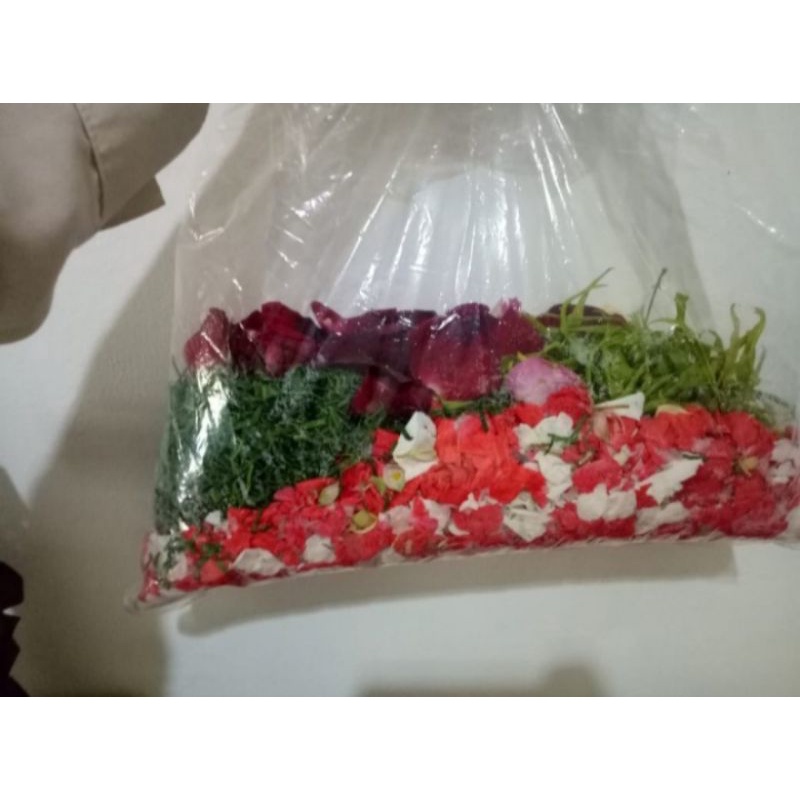 paket bunga tabur + 2 kantong melati 250gr FREE air mawar 2 botol