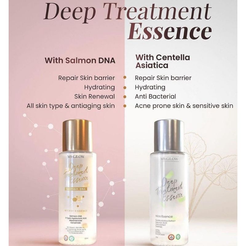 DEEP TREATMENT ESSENCE MS GLOW DTE CENTELLA DTE SALMON