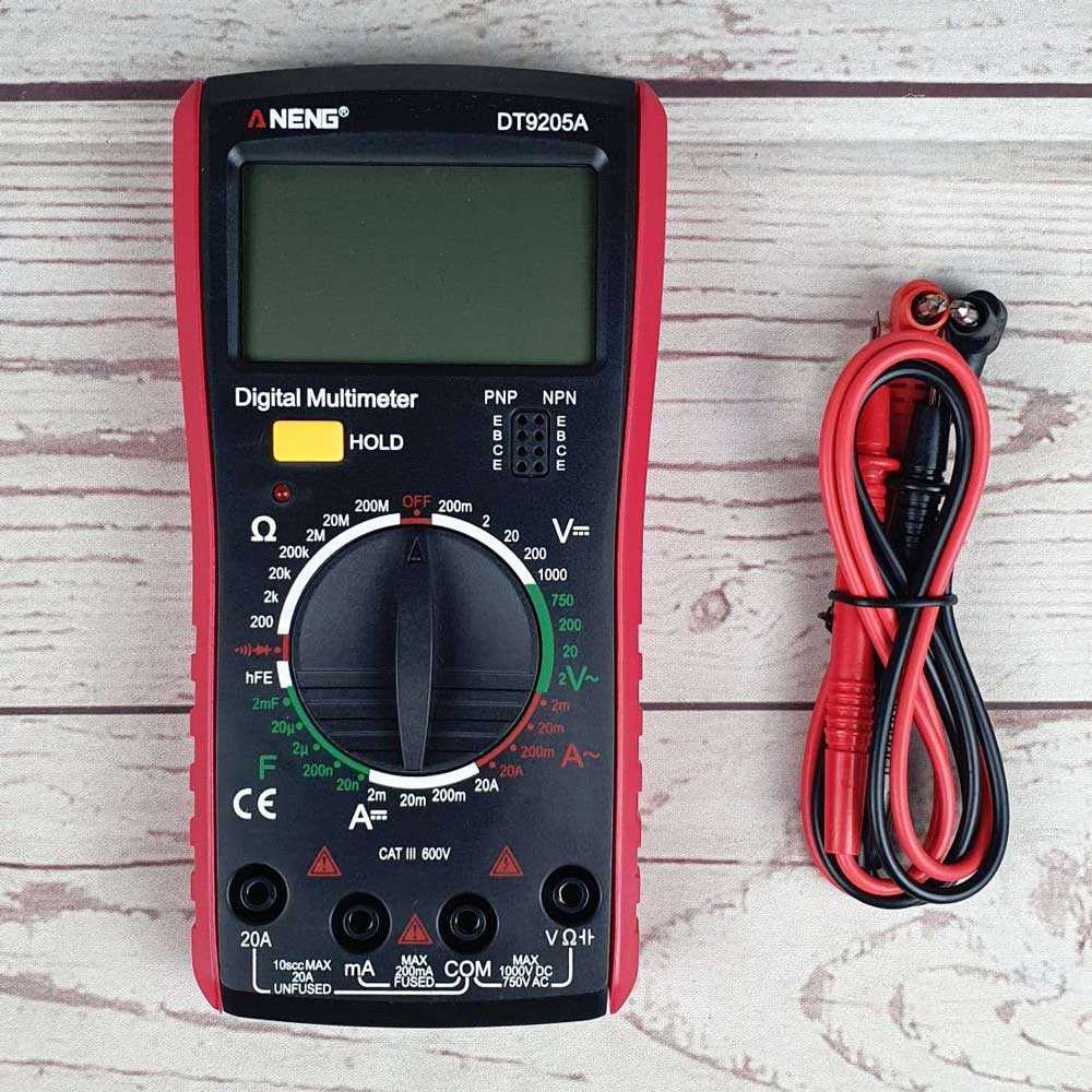 multitester digital ANENG - 9205A-3 avometer digital multitester avometer