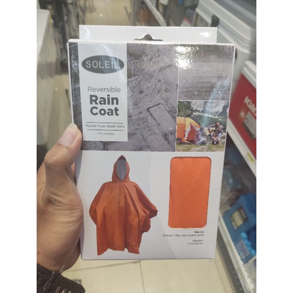 Soleil jas hujan ponco