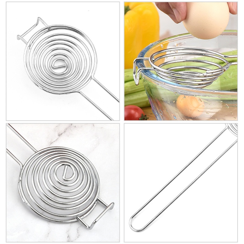 Alat Pemisah Putih Dan Kuning Telur Bahan Stainless Steel