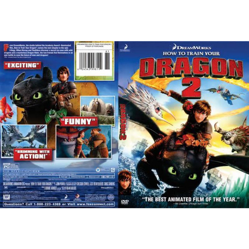 Dvd How to Train Your Dragon 2 (2014)