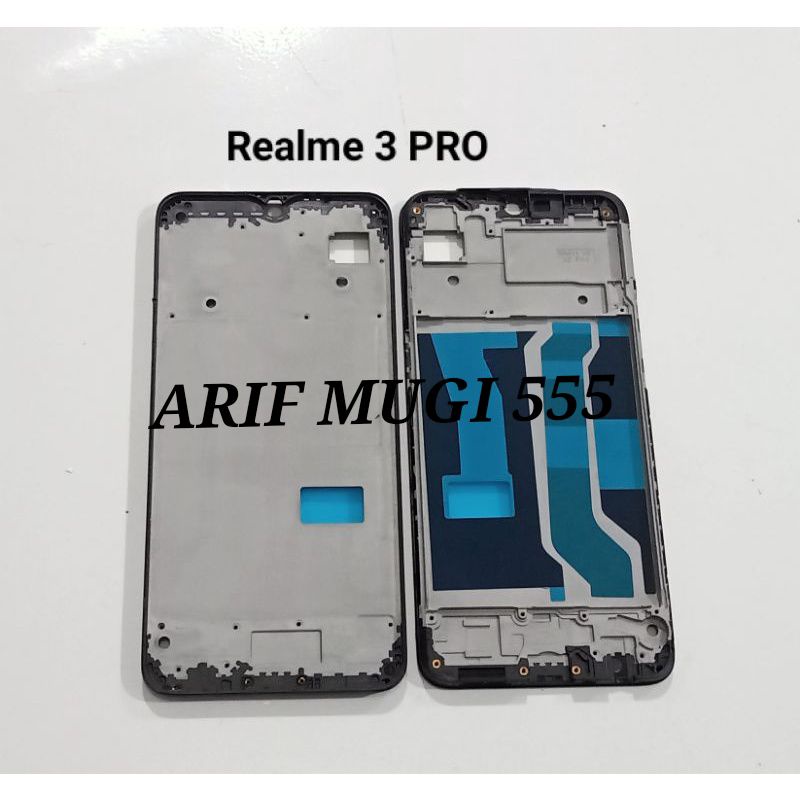 Frame Lcd Tulang Tengah Lcd Tatakan Dudukan Lcd Bezzel Bazzel Realme 3 Pro Original