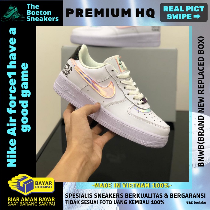 Nike Air Force 1 Low Have a Good Game Hologram import premium