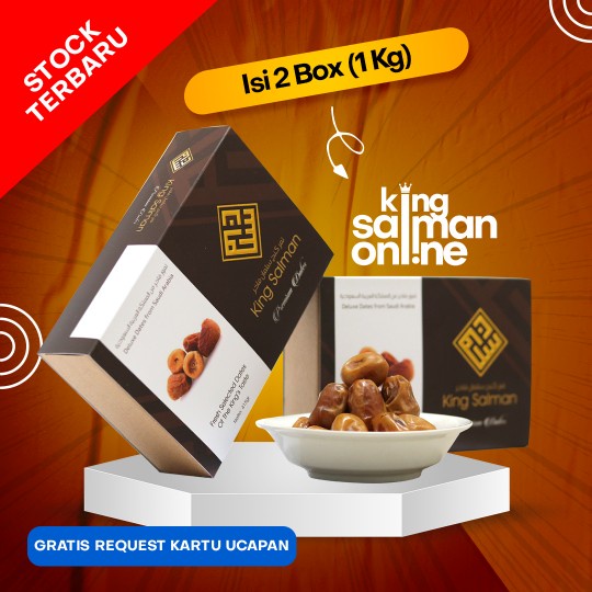 

Kurma King Salman - Paket Isi 2 Box - FRESH 2023