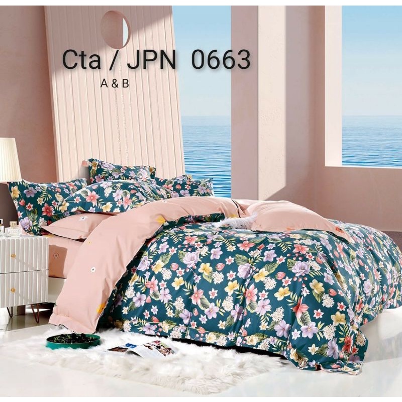 MURAH LEBAY SPREI KATUN JEPANG READY A+B BONUS TAS SPREI SIZE 160X200X25