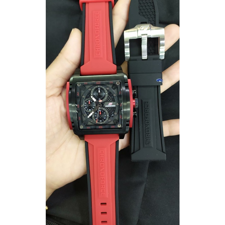 Jam Tangan Pria Chronoforce CF-5332MB Original