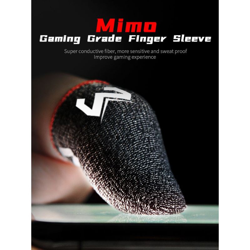 MEMO Finger Sleeve Sarung Jempol Anti Sweat Licin Elastis FS01